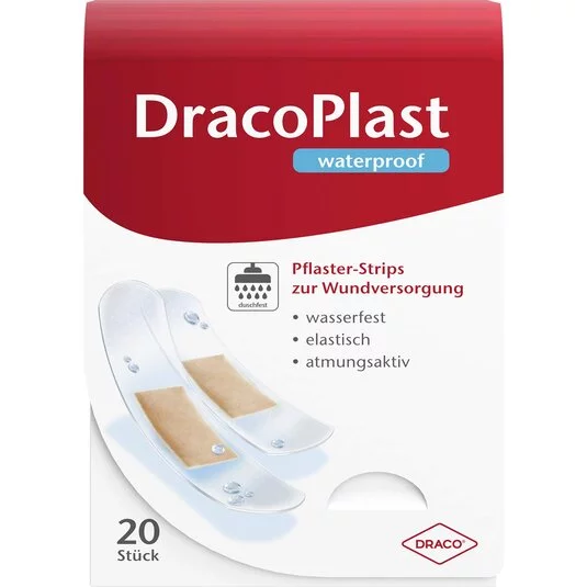 Verpackung DracoPlast - wasserfeste Pflasterstreifen