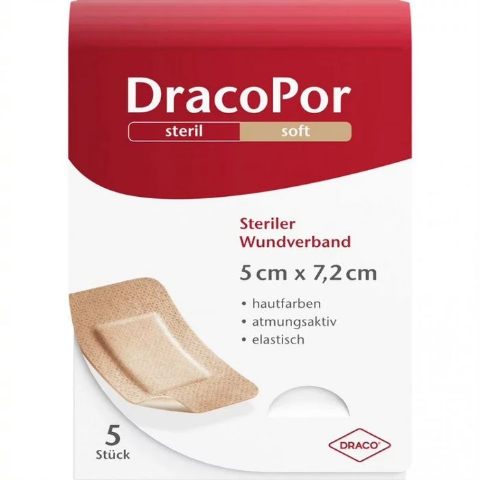 DracoPor-soft hautfarbene Pflaster