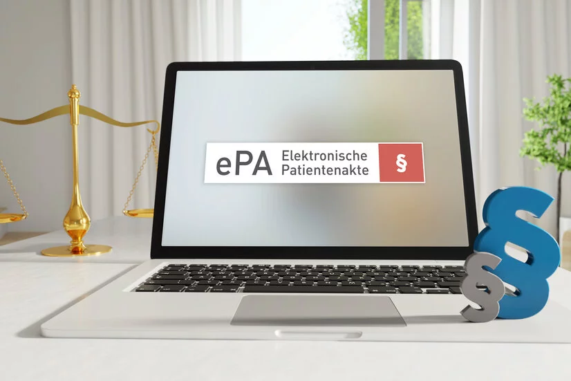 Computer, Elektronische Patientenakte ePa, Symbolbild