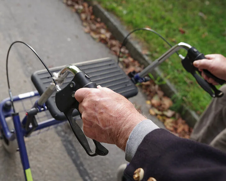 Bewegungsförderung mit Rollator