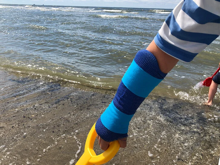 DracoElfi haft color bunte Fixierbinde