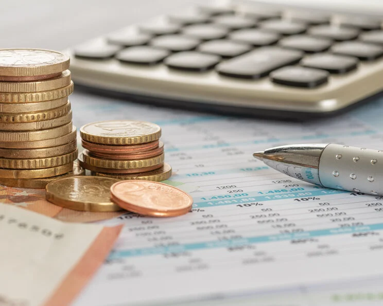 Abrechnung: Geld, Taschenrechner, Spreadsheet Abrechnungsgrundlagen