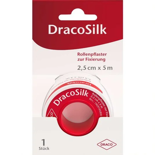 DracoSilk Rollenpflaster Fixierung Packshot