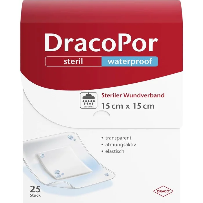 DracoPor Steril Waterproof 15cmx15cm