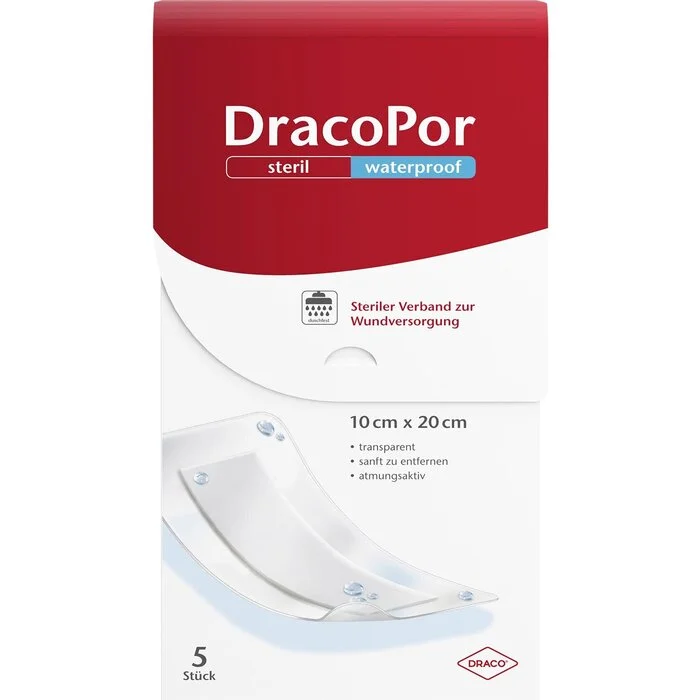 DracoPor Steril Waterproof 10cmx20cm 