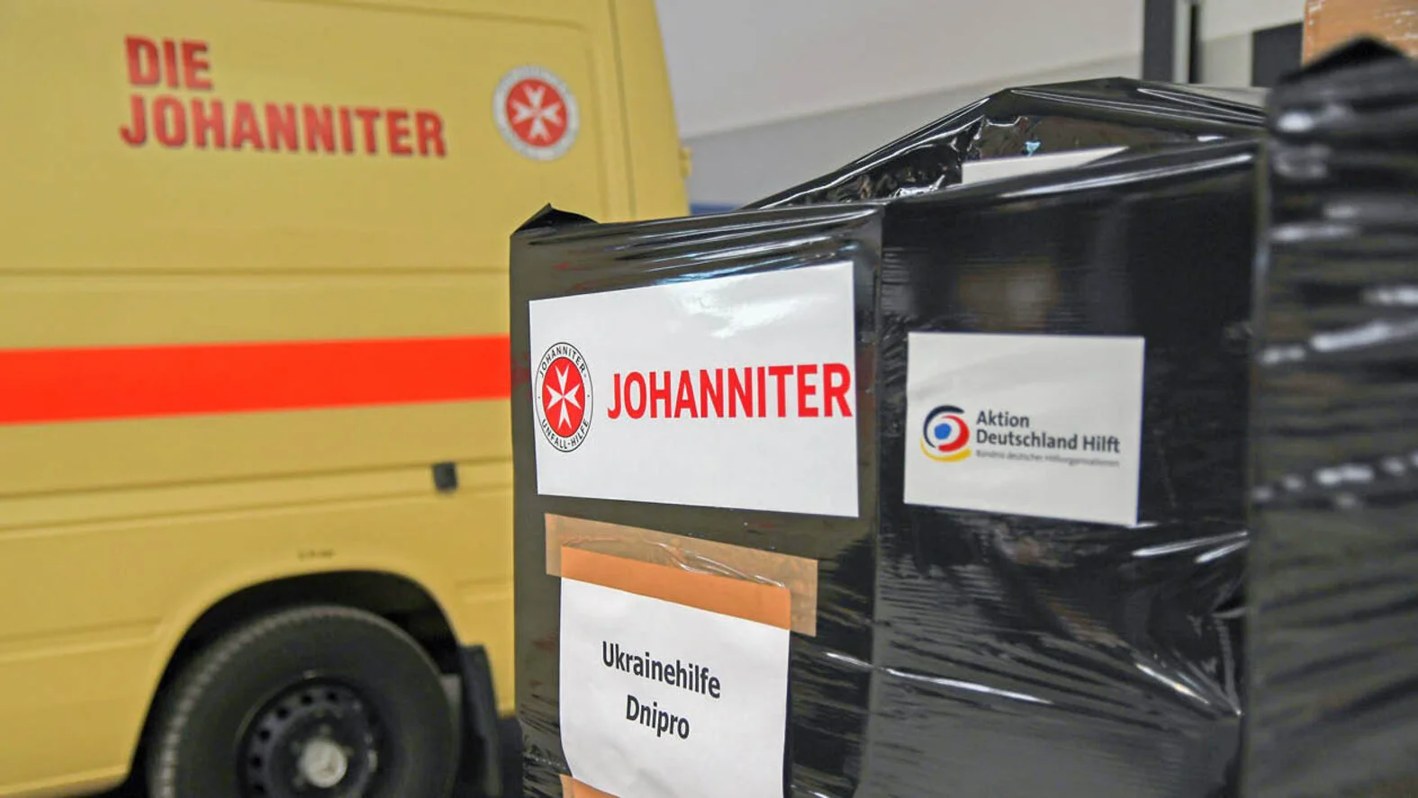 Johanniter Spenden für Ukraine