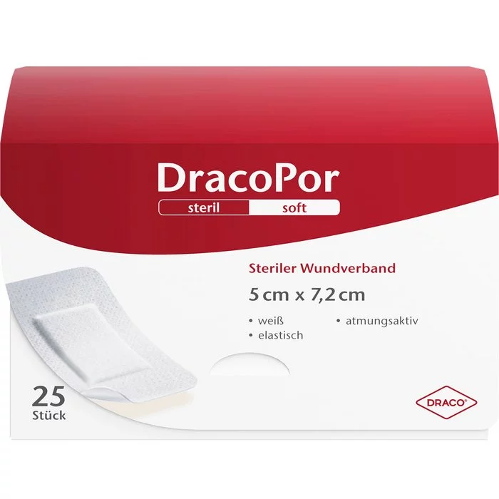 DracoPor Steriler Soft 5cmx7,2cm
