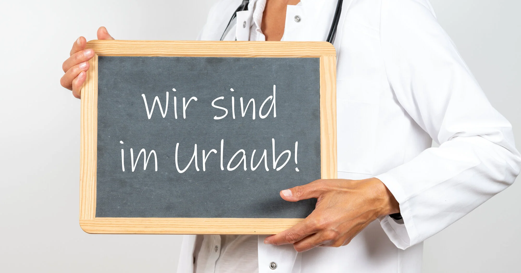 Wenn die Praxis Urlaub macht