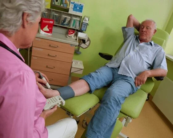 Knöchel-Arm-Druck-Index Ankle Brachial Pressure Index