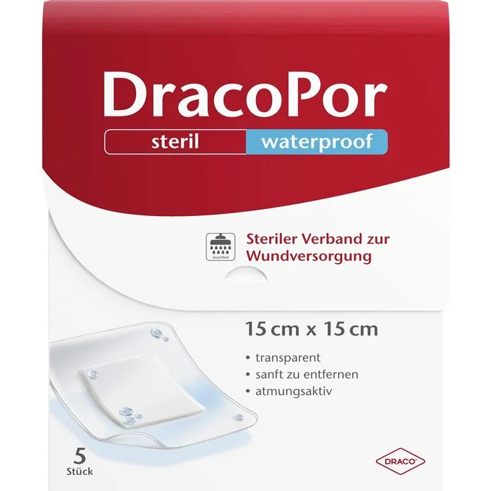 DracoPor Steril Waterproof 15cmx15cm