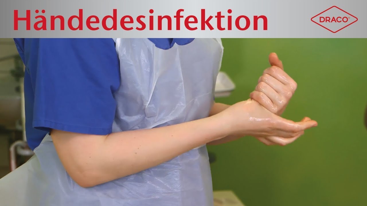 Video: Händedesinfektion Wundversorgung chronische Wunden